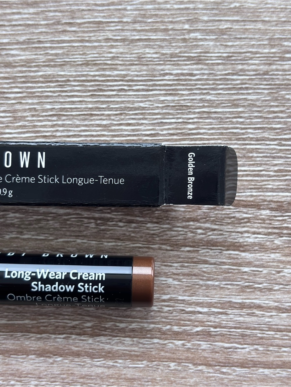 NIB Bobbi Brown Long-Wear Cream Shadow Stick Golden Bronze 0.03 oz
